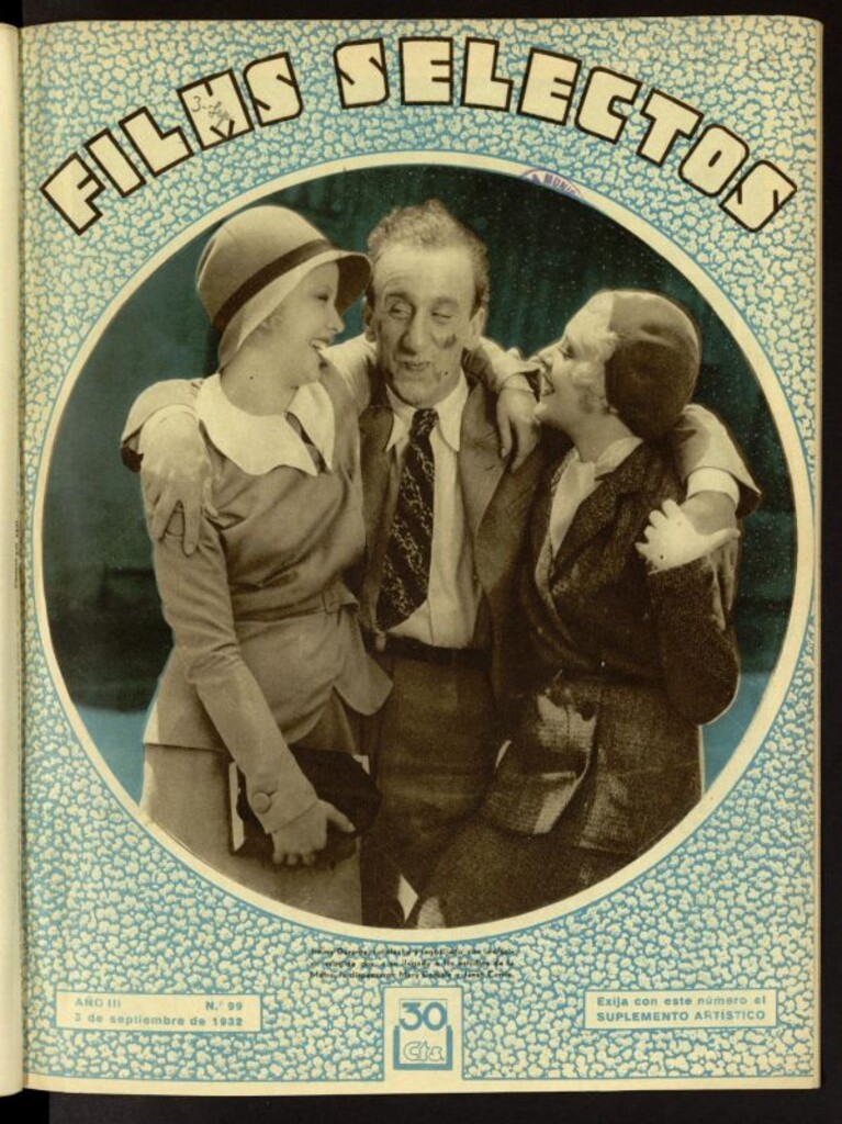 Miniatura de Films Selectos. 3 de septiembre de 1932, nº 99