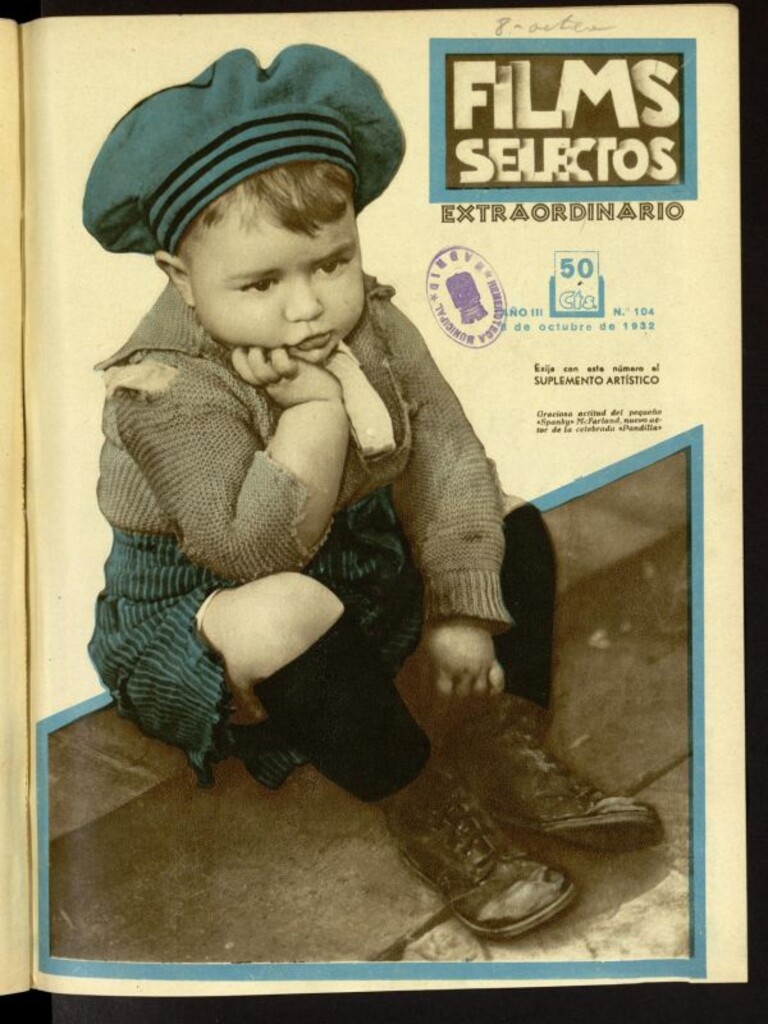 Miniatura de Films Selectos. 8 de octubre de 1932 extraordinario, nº104