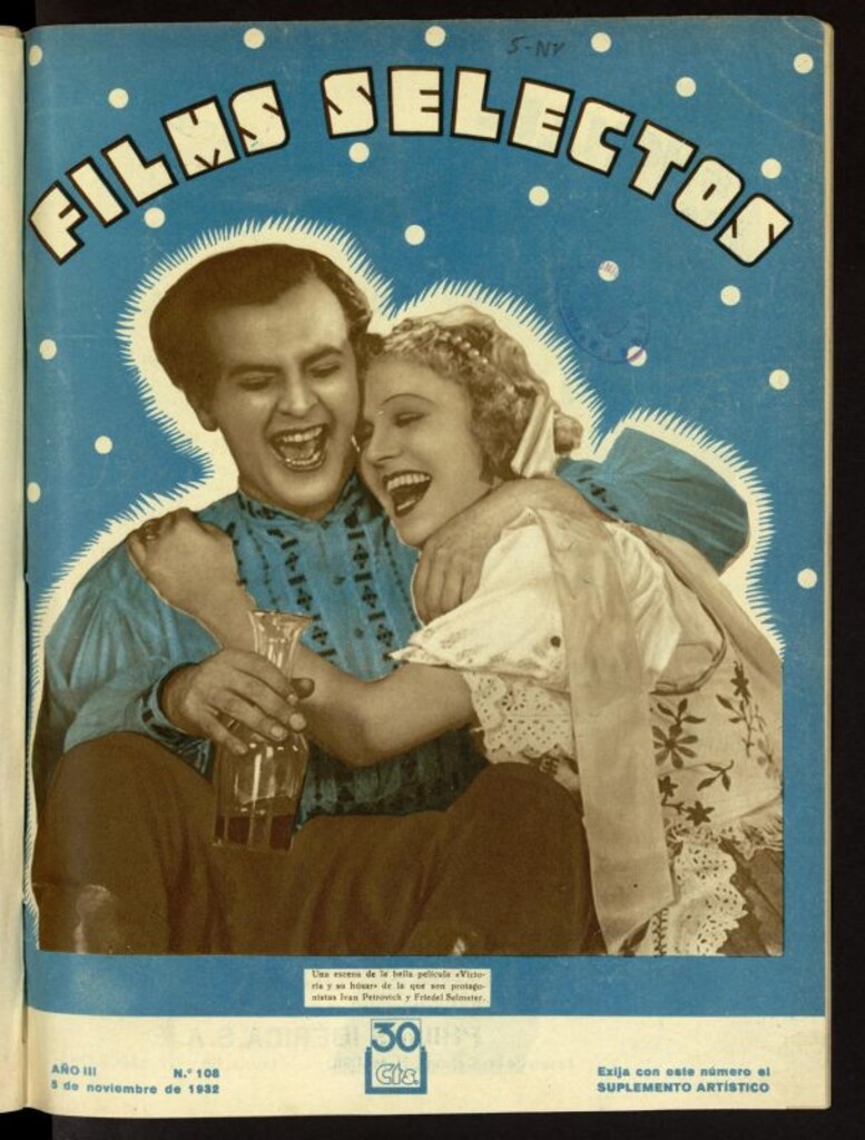 Miniatura de Films Selectos. 5 de noviembre de 1932, nº 108