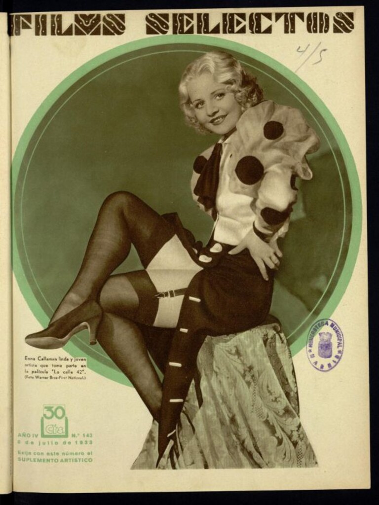 Miniatura de Films Selectos. 8 de julio de 1933, nº 143