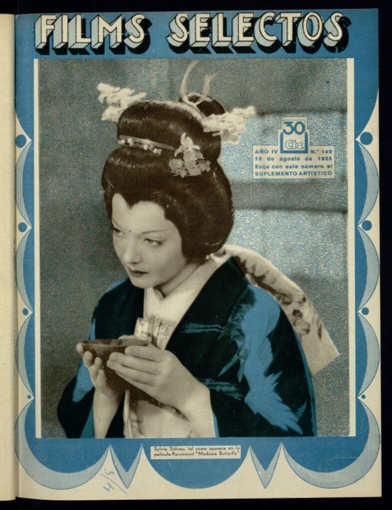 Miniatura de Films Selectos. 19 de agosto de 1933, nº 149