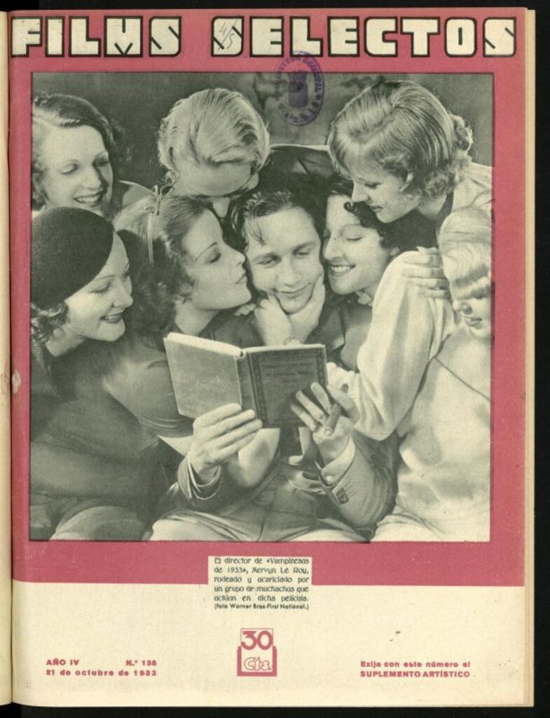 Miniatura de Films Selectos. 21 de octubre de 1933, nº 158