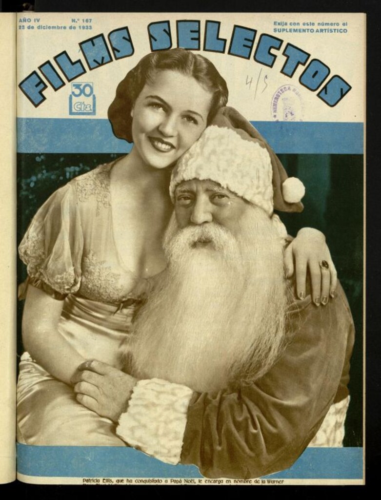 Miniatura de Films Selectos. 23 de diciembre de 1933, nº 167