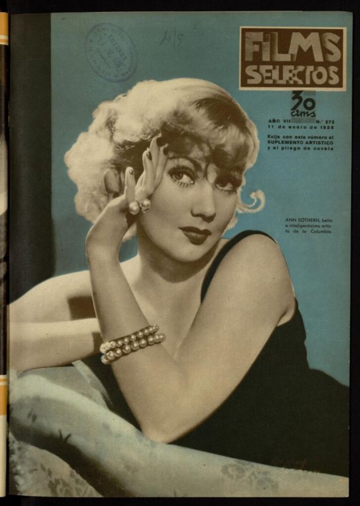Miniatura de Films Selectos. 11 de enero de 1936, nº 273