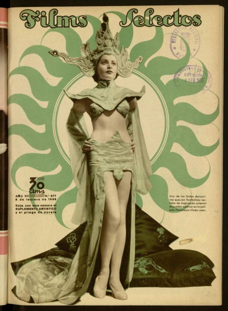 Miniatura de Films Selectos. 8 de febrero de 1936, nº 277
