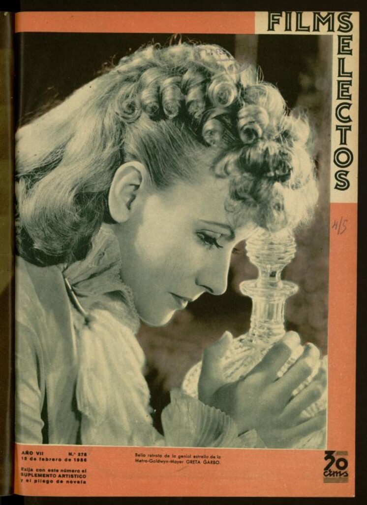 Miniatura de Films Selectos. 15 de febrero de 1936, nº 278