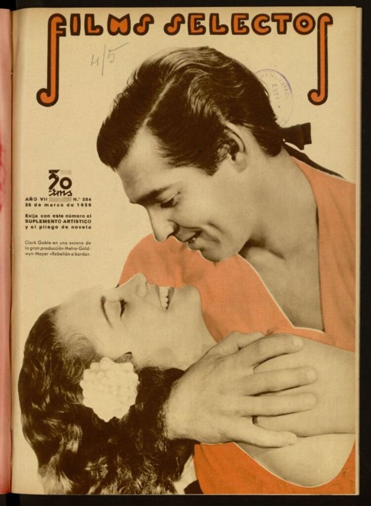 Miniatura de Films Selectos. 28 marzo de 1936, nº 284