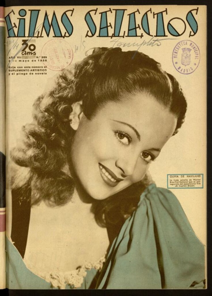 Miniatura de Films Selectos. 2 de mayo de 1936, nº 289