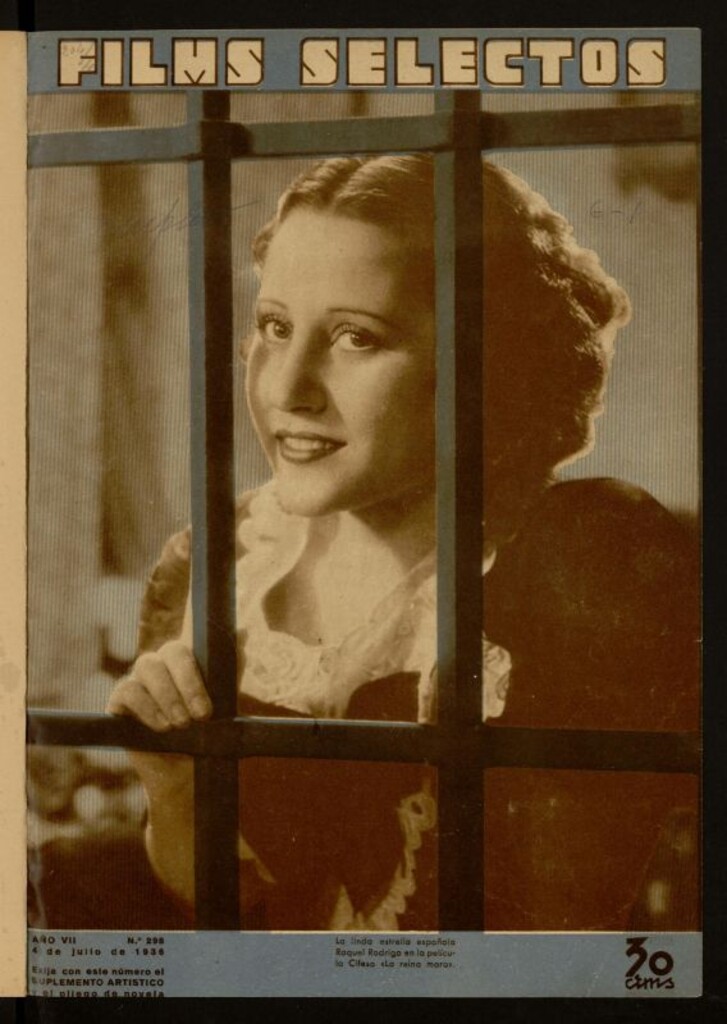 Miniatura de Films Selectos. 4 de julio de 1936, nº 298