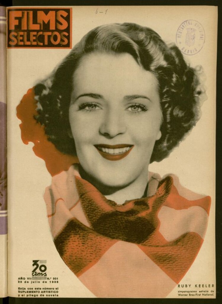 Miniatura de Films Selectos. 25 de julio de 1936, nº 301