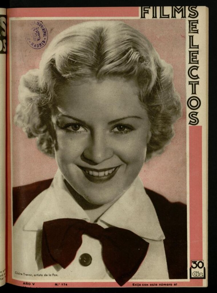 Miniatura de Films Selectos. 10 de febrero de 1934, nº 174