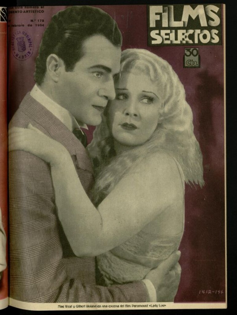 Miniatura de Films Selectos. 17 de febrero de 1934, nº 175