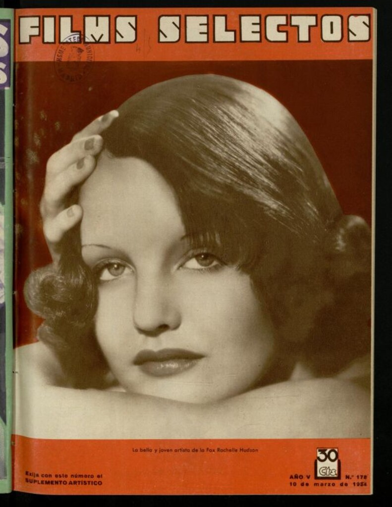 Miniatura de Films Selectos. 10 de marzo de 1934, nº 178