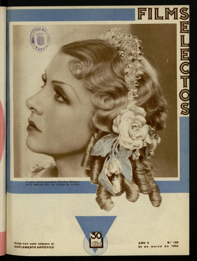 Miniatura de Films Selectos. 24 de marzo de 1934, nº 180