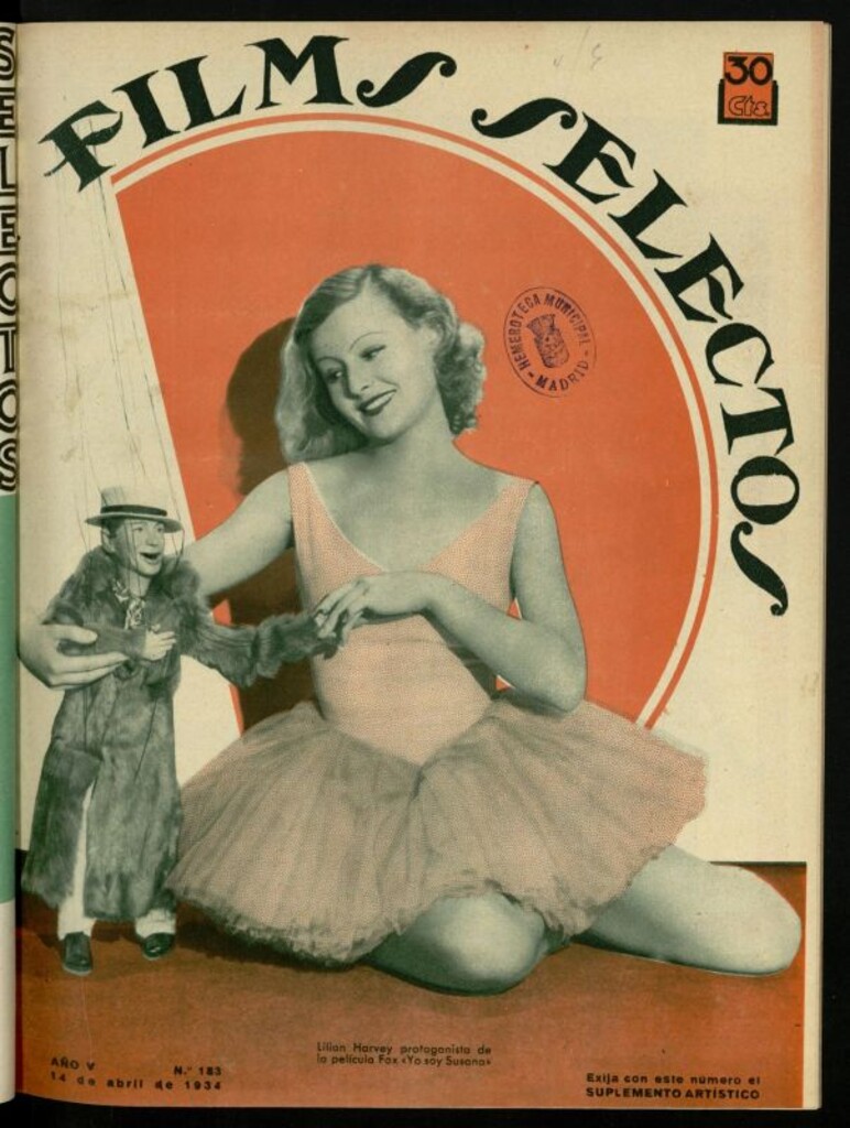 Miniatura de Films Selectos. 14 de abril de 1934, nº 183
