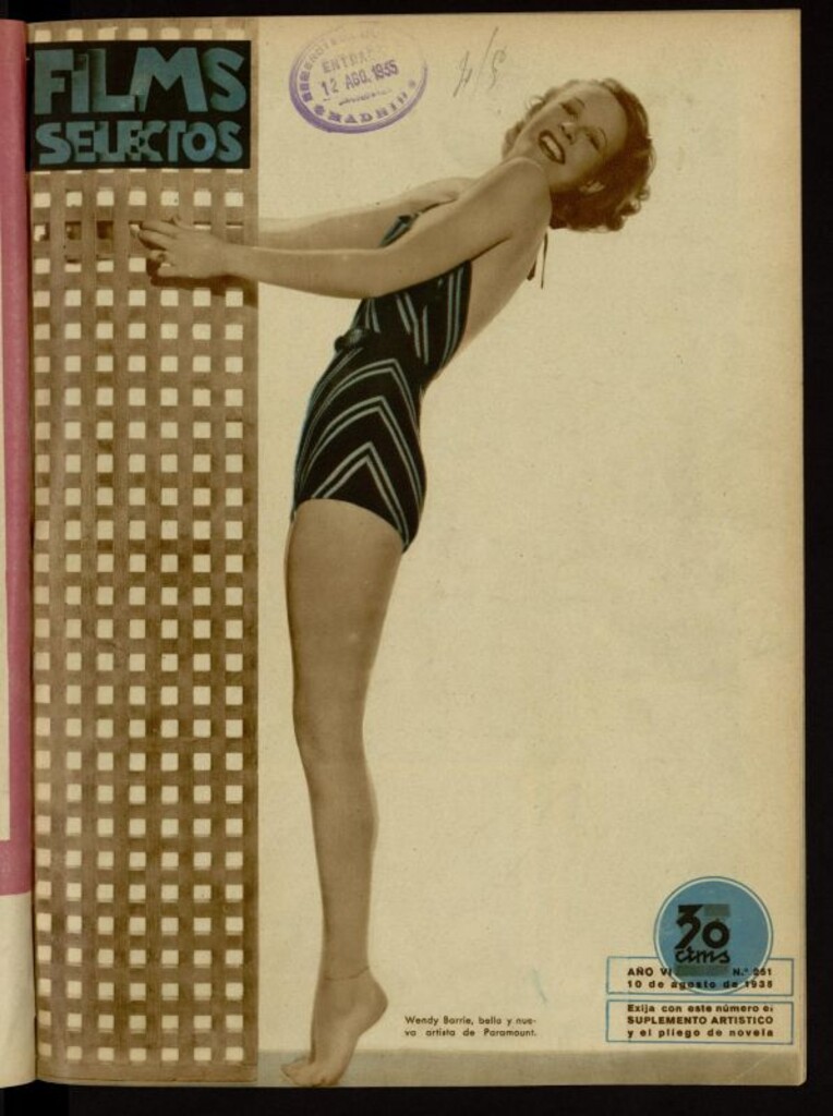 Miniatura de Films Selectos. 10 de agosto de 1935, nº 251