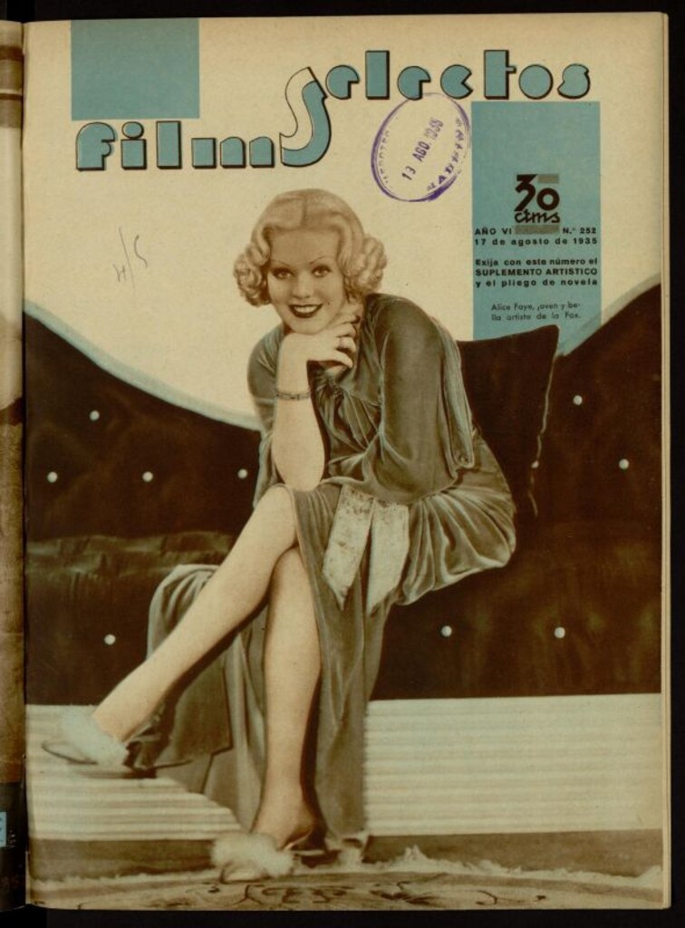 Miniatura de Films Selectos. 17 de agosto de 1935, nº 252