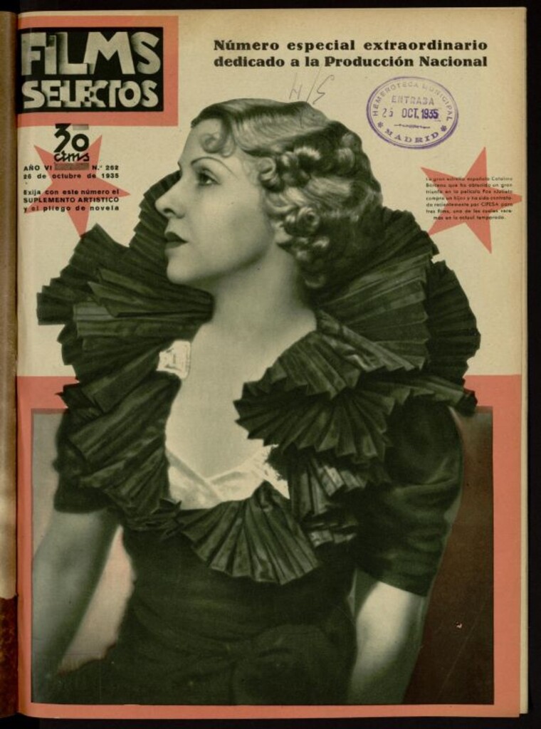 Miniatura de Films Selectos. 26 de octubre de 1935, nº 262