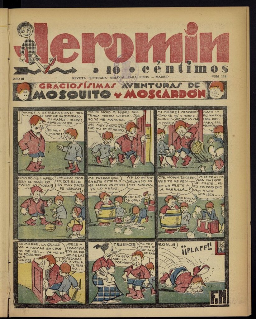 Miniatura de Jeromín : revista ilustrada para niños, nº 128