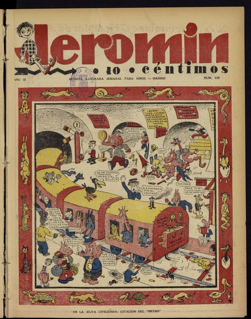 Miniatura de Jeromín : revista ilustrada para niños, nº 129