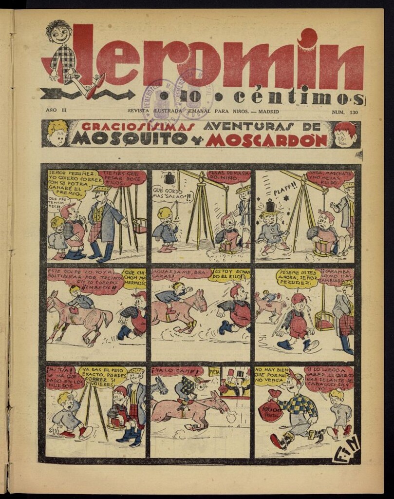 Miniatura de Jeromín : revista ilustrada para niños, nº 130