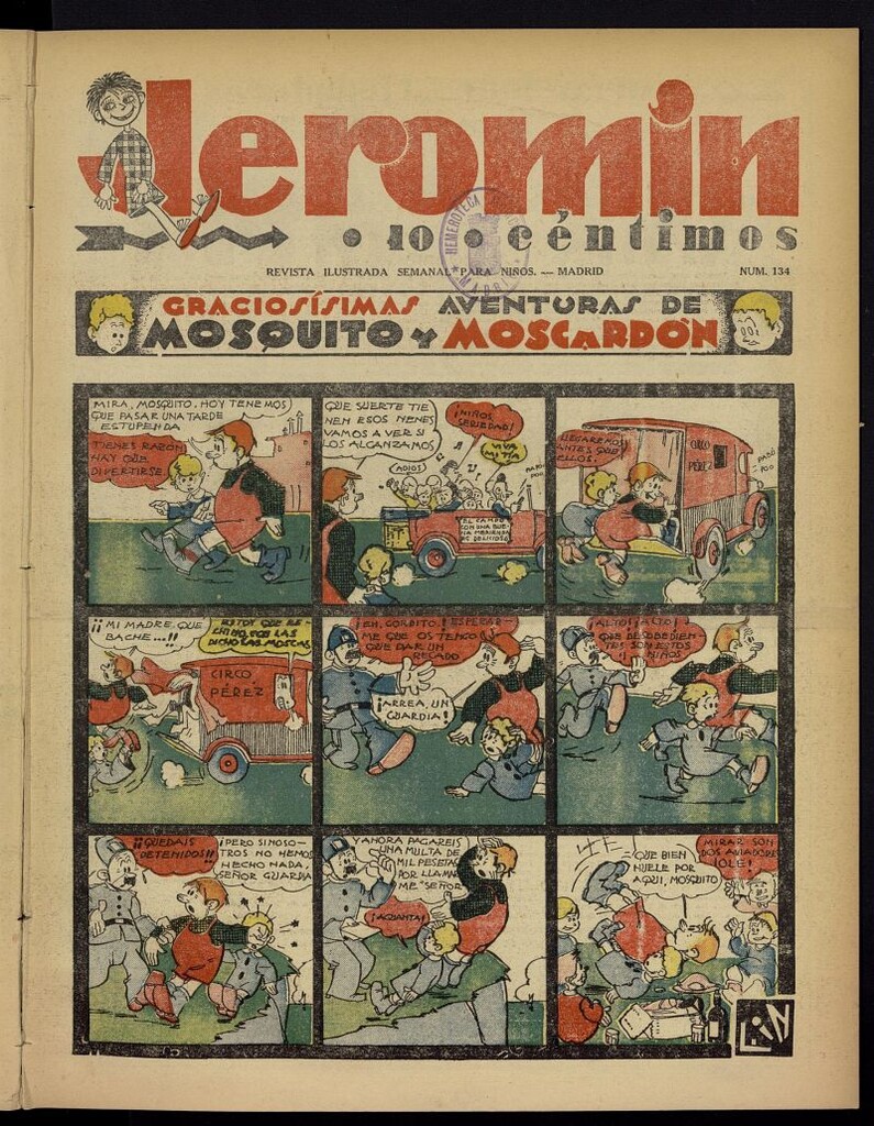 Miniatura de Jeromín : revista ilustrada para niños, nº 134
