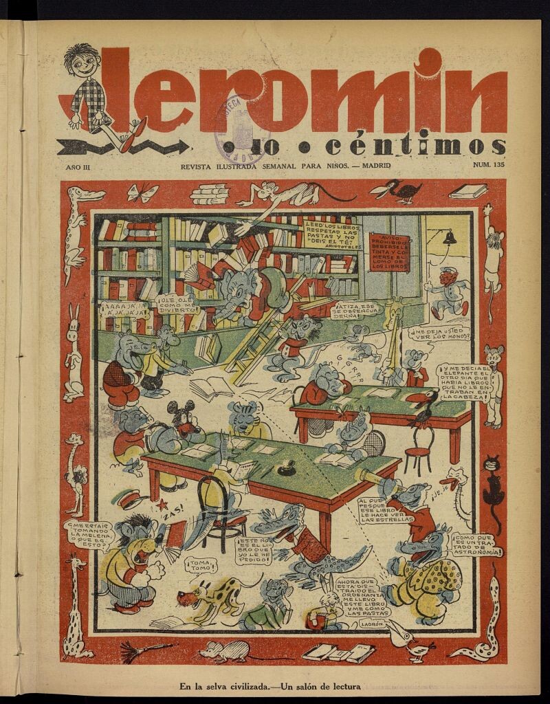 Miniatura de Jeromín : revista ilustrada para niños, nº 135