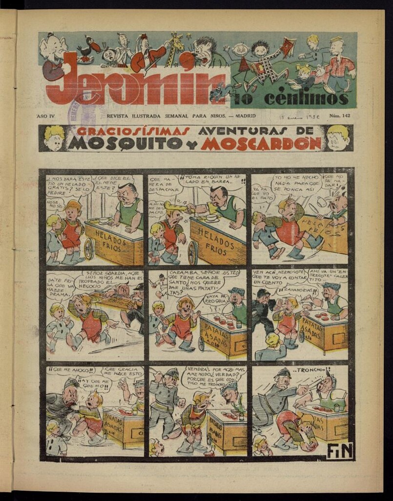 Miniatura de Jeromín : revista ilustrada para niños, nº 142