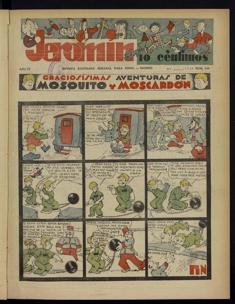 Miniatura de Jeromín : revista ilustrada para niños, nº 144