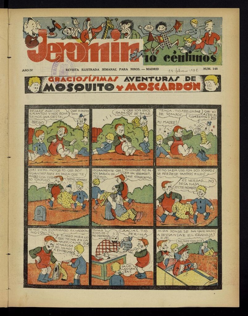 Miniatura de Jeromín : revista ilustrada para niños, nº 148
