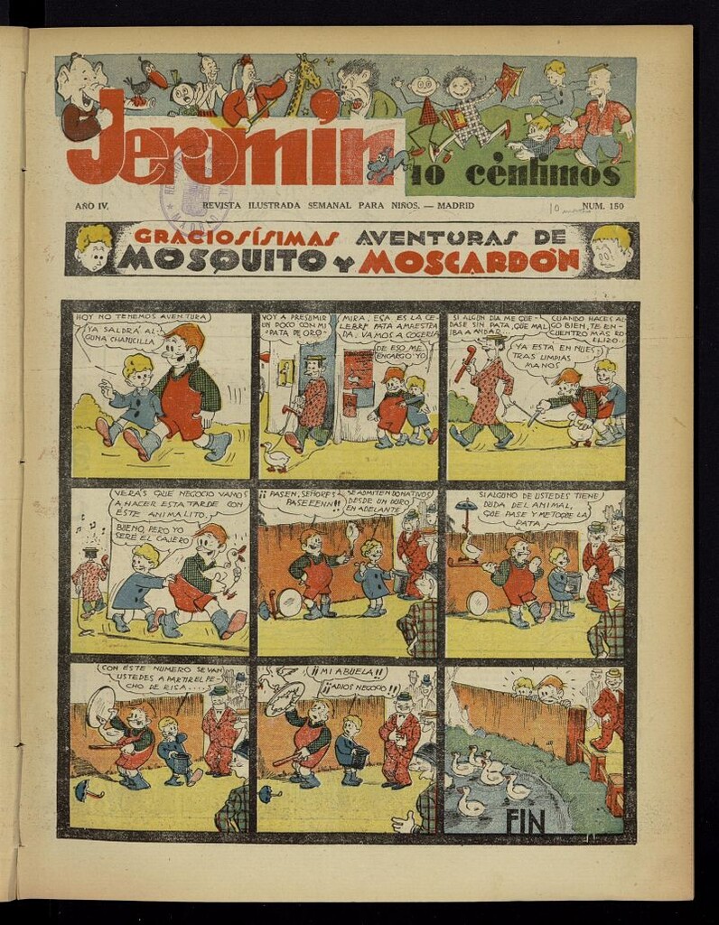 Miniatura de Jeromín : revista ilustrada para niños, nº 150