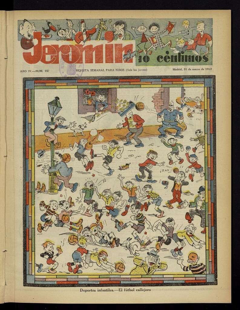Miniatura de Jeromín : revista ilustrada para niños del 31 de marzo de 1932, nº 153