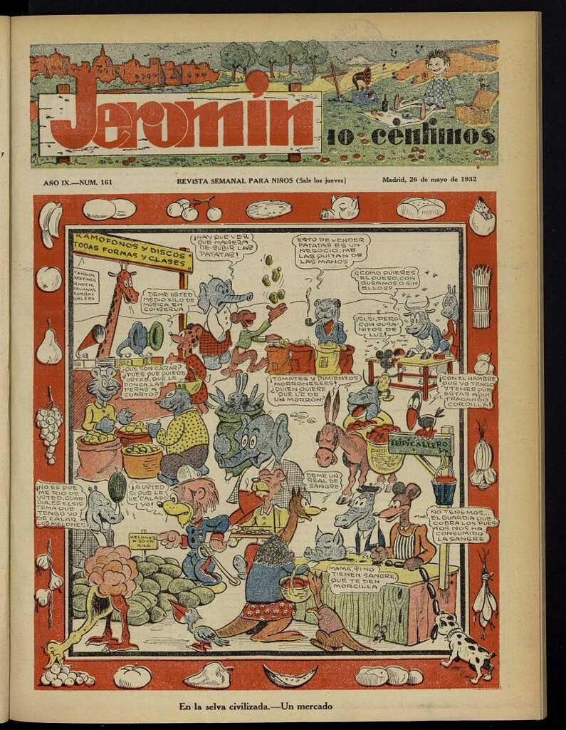 Miniatura de Jeromín: revista ilustrada para niños del 26 de mayo de 1932, nº 161