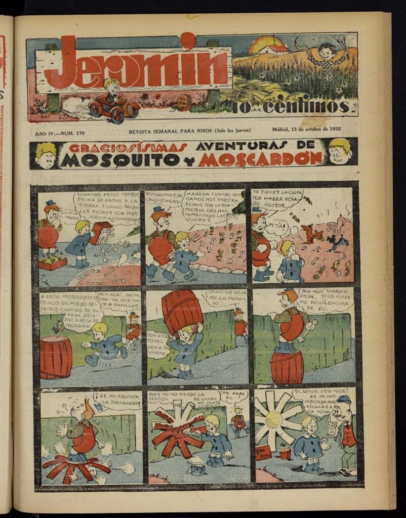 Miniatura de Jeromín : revista ilustrada para niños del 13 de octubre de 1932, nº 179