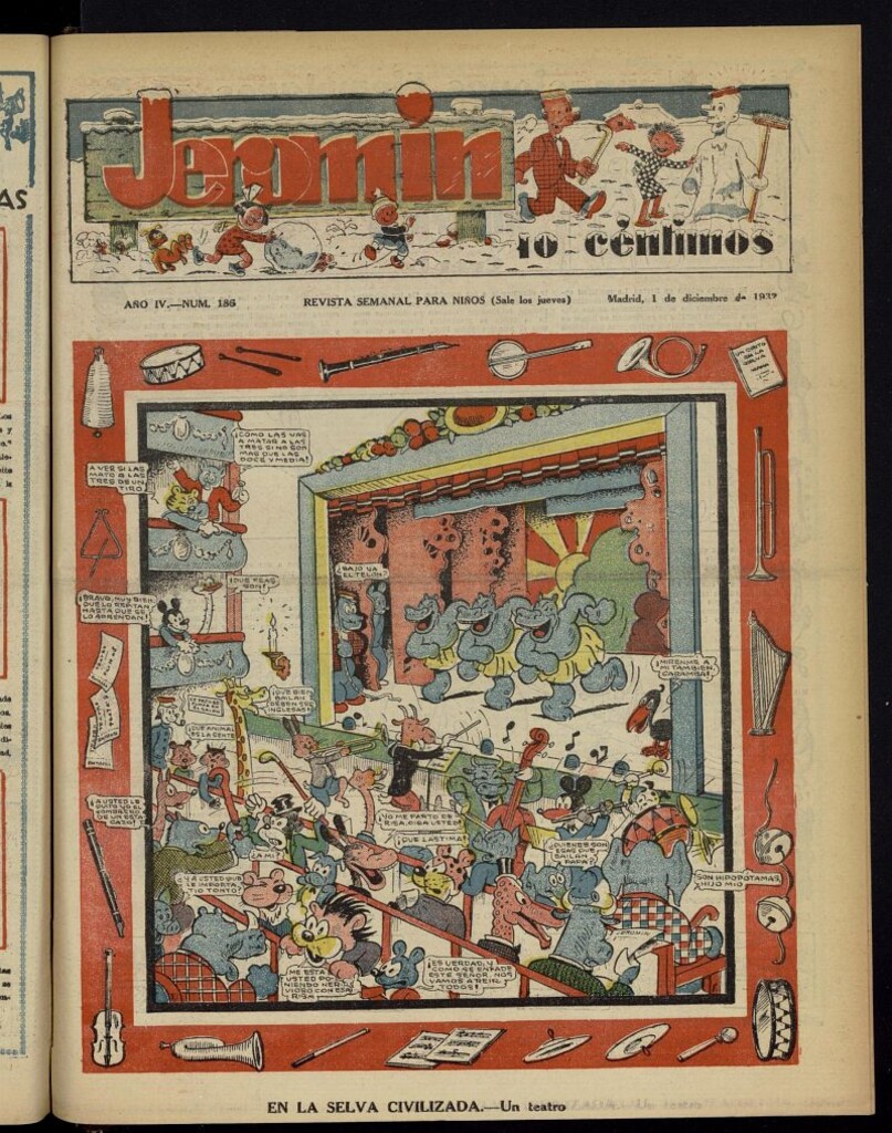 Miniatura de Jeromín : revista ilustrada para niños del 1 de diciembre de 1932, nº 186
