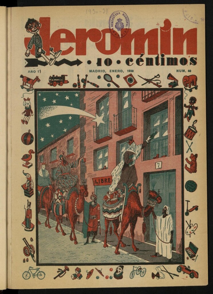 Miniatura de Jeromín : revista ilustrada para niños del 1 enero de 1930, nº 40