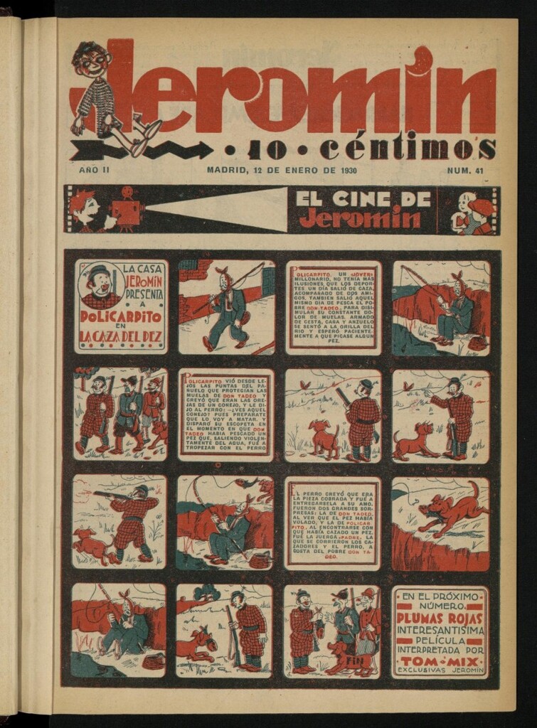 Miniatura de Jeromín : revista ilustrada para niños del 12 de enero de 1930, nº 41