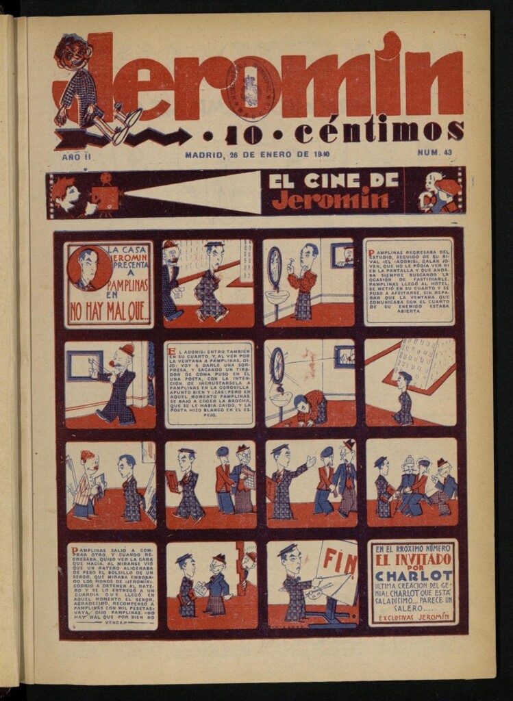 Miniatura de Jeromín : revista ilustrada para niños del 26 de enero de 1930, nº 43