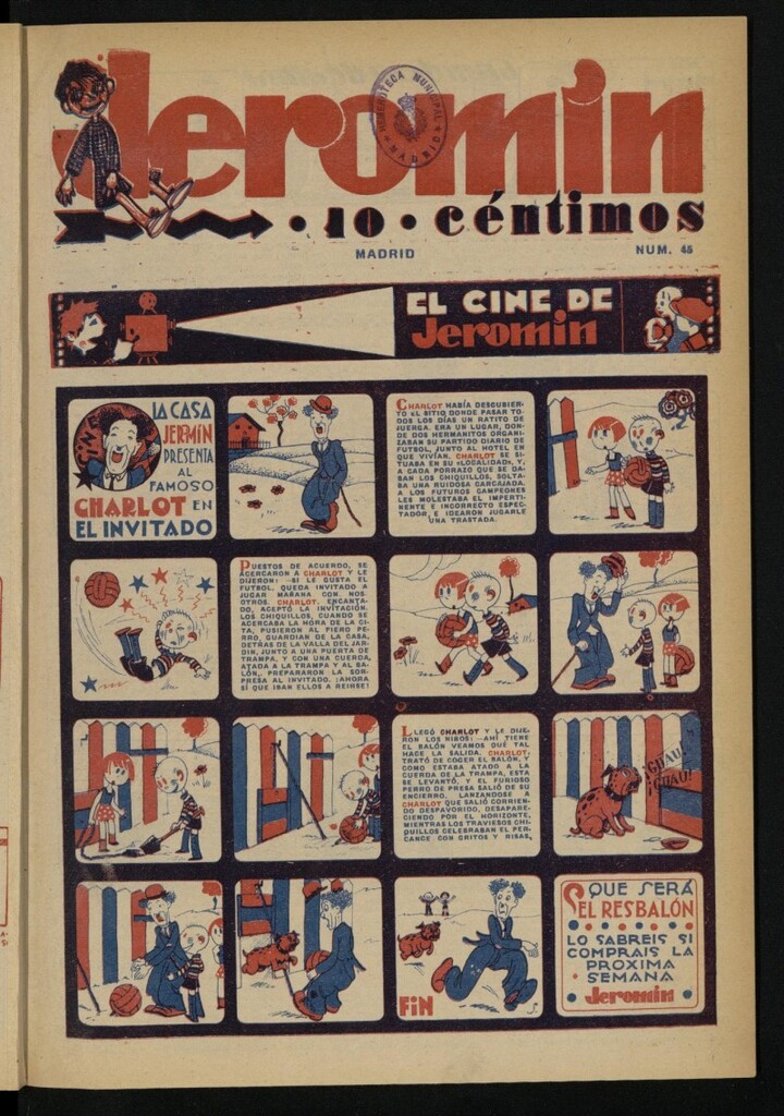 Miniatura de Jeromín : revista ilustrada para niños, nº 45