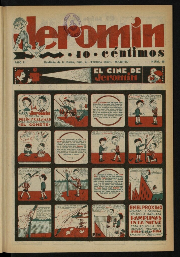 Miniatura de Jeromín : revista ilustrada para niños, nº 50