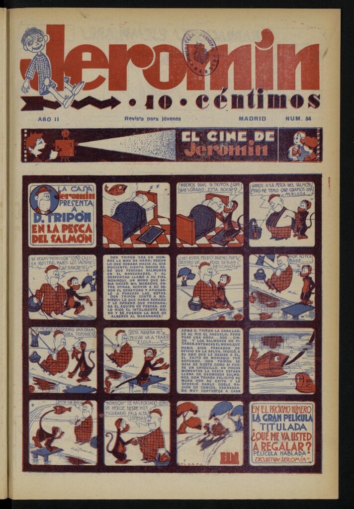 Miniatura de Jeromín : revista ilustrada para niños, nº 54