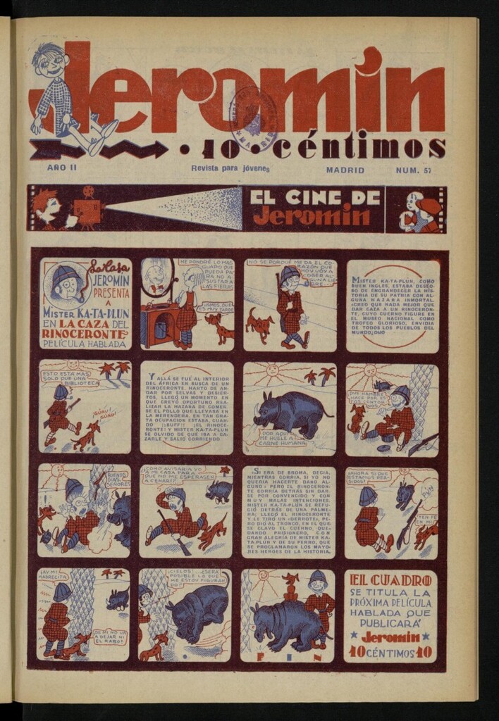 Miniatura de Jeromín : revista ilustrada para niños, nº 57
