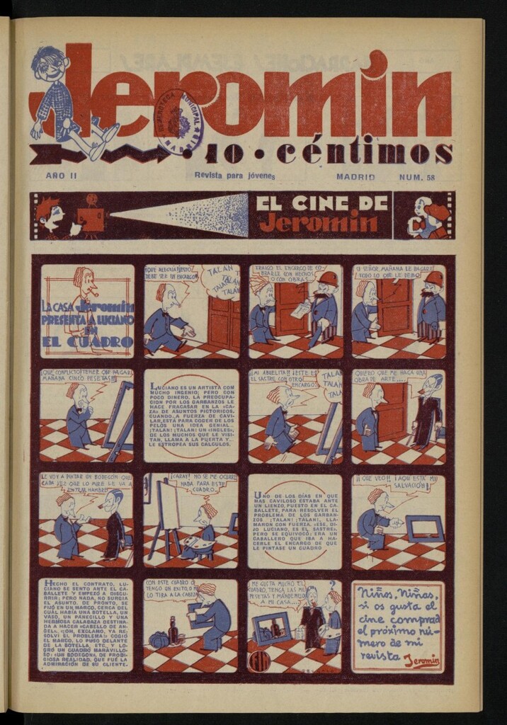 Miniatura de Jeromín : revista ilustrada para niños, nº 58