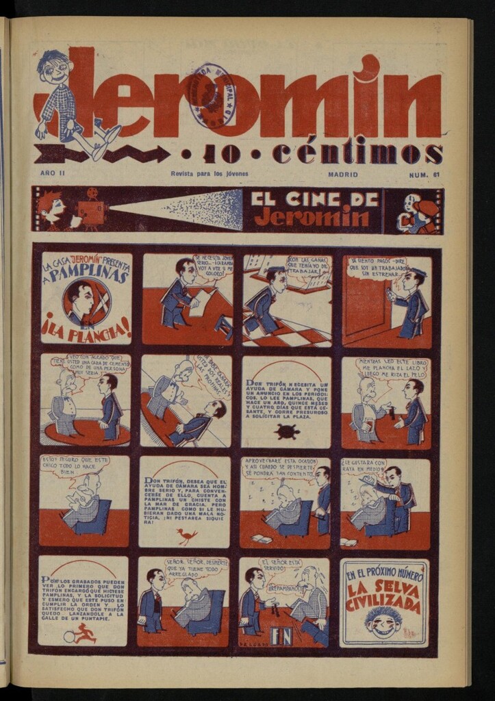Miniatura de Jeromín : revista ilustrada para niños, nº 61