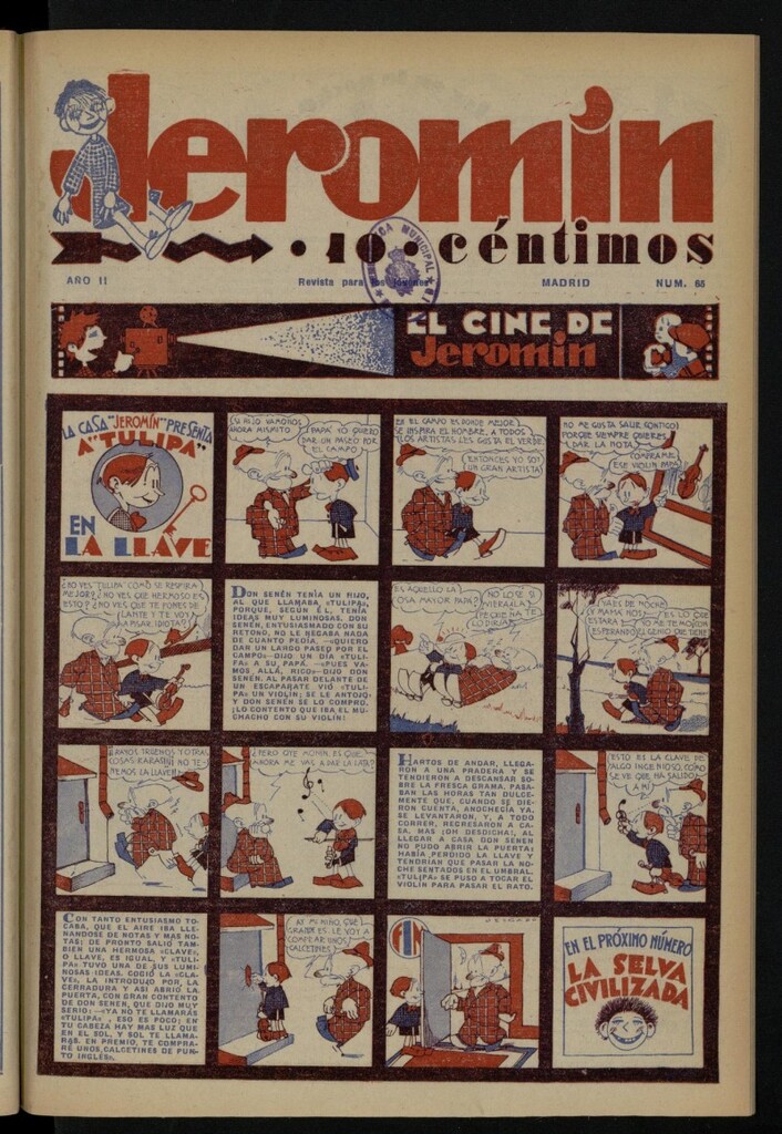 Miniatura de Jeromín : revista ilustrada para niños, nº 65