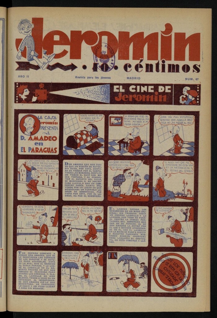 Miniatura de Jeromín : revista ilustrada para niños, nº 67