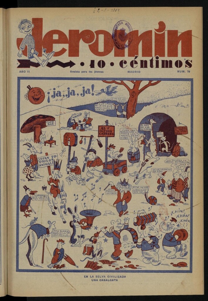 Miniatura de Jeromín : revista ilustrada para niños, nº 70