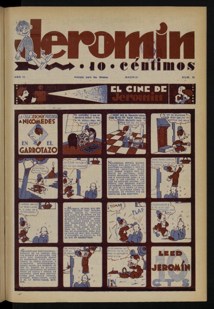 Miniatura de Jeromín : revista ilustrada para niños, nº 75