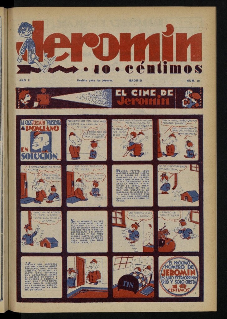 Miniatura de Jeromín : revista ilustrada para niños, nº 79