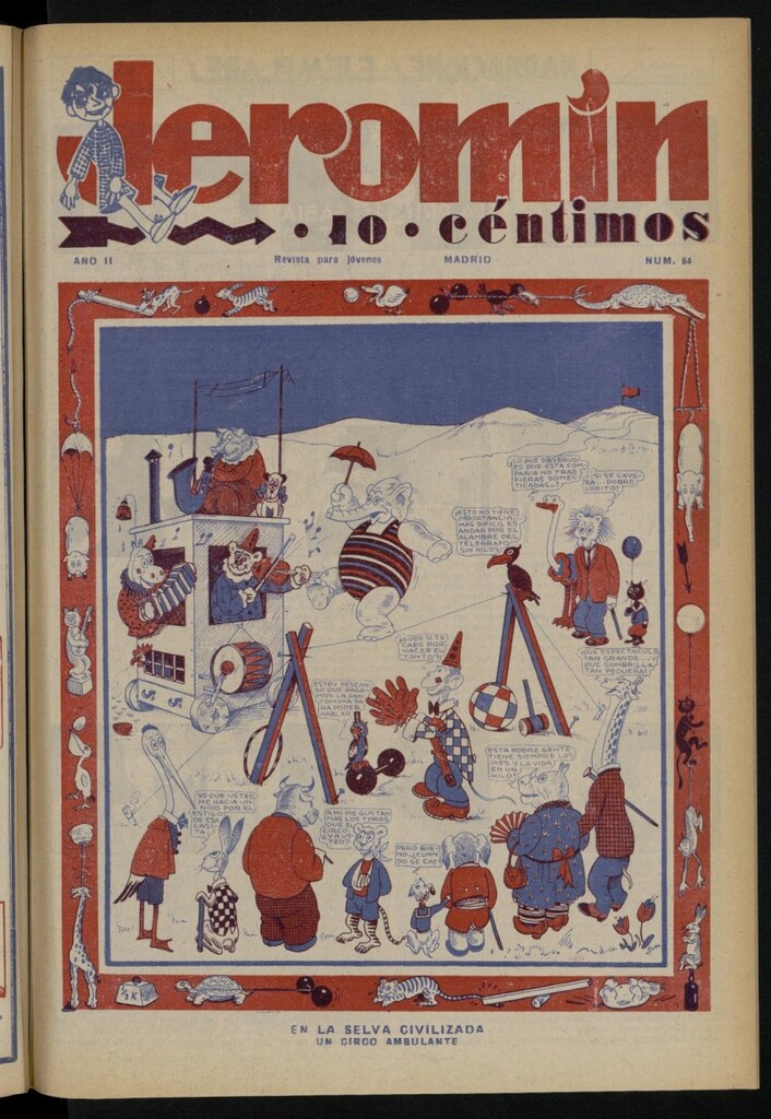 Miniatura de Jeromín : revista ilustrada para niños, nº 83
